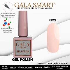 No: 022 Gala Smart Classic Seri Kalıcı Oje 10 ml