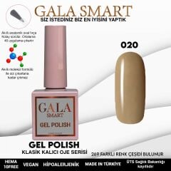 No: 020 Gala Smart Classic Seri Kalıcı Oje 10 ml