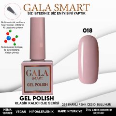 No: 018 Gala Smart Classic Seri Kalıcı Oje 10 ml
