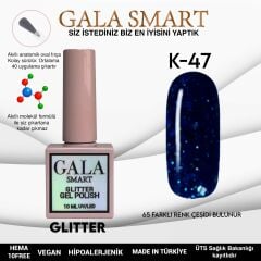 K47 Gala Smart Glitter Kalıcı Oje 10 ml