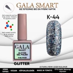 K44 Gala Smart Glitter Kalıcı Oje 10 ml