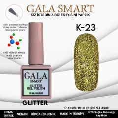 K23 Gala Smart Glitter Kalıcı Oje 10 ml