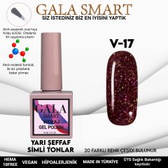 V17 Vitraj Kalıcı Oje 10 ml Gala Smart