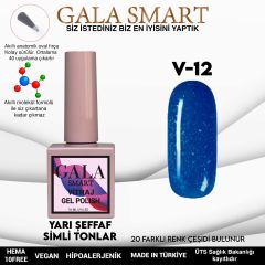 V12 Vitraj Kalıcı Oje 10 ml Gala Smart