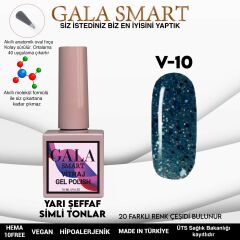V10 Vitraj Kalıcı Oje 10 ml Gala Smart