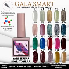 V7 Vitraj Kalıcı Oje 10 ml Gala Smart