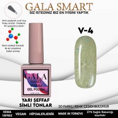 V4 Vitraj Kalıcı Oje 10 ml Gala Smart