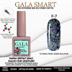 F7 Festival Kalıcı Oje 10 ml Gala Smart
