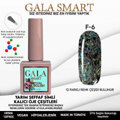 F6 Festival Kalıcı Oje 10 ml Gala Smart