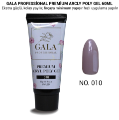 No: 10 Arcly Akril Poly Jel 60 ml Gala Premium