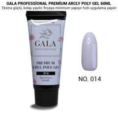 No: 14 Arcly Akril Poly Jel 60 ml Gala Premium