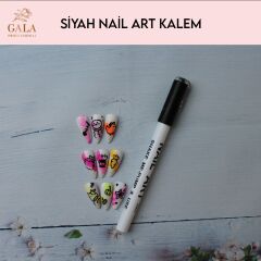 NAİL ART ÇİZİM KALEMİ SİYAH RENK