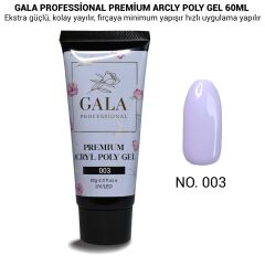 No: 03 Arcly Akril Poly Jel 60 ml Gala Premium