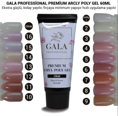 No: 04 Arcly Akril Poly Jel 60 ml Gala Premium