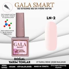 LN-2 NATURAL KALICI OJE GEL POLİSH 10 ML GALA SMART