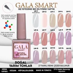 LN-3 NATURAL KALICI OJE GEL POLİSH 10 ML GALA SMART