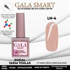 LN-4 NATURAL KALICI OJE GEL POLİSH 10 ML GALA SMART