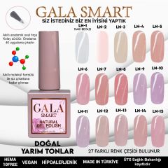 LN-10 NATURAL KALICI OJE GEL POLİSH GALA SMART
