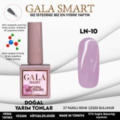 LN-10 NATURAL KALICI OJE GEL POLİSH GALA SMART