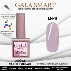 LN-11 NATURAL KALICI OJE GEL POLİSH 10 ML GALA SMART