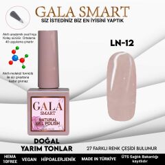 LN-12 NATURAL KALICI OJE GEL POLİSH 10 ML GALA SMART