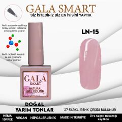 LN-15 NATURAL KALICI OJE GEL POLİSH 10 ML GALA SMART