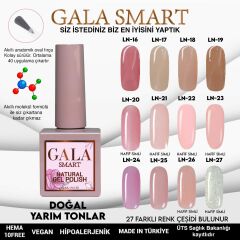 LN-16 NATURAL KALICI OJE GEL POLİSH 10 ML GALA SMART