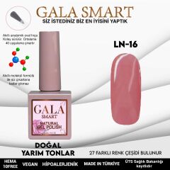 LN-16 NATURAL KALICI OJE GEL POLİSH 10 ML GALA SMART