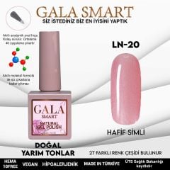 LN-20 NATURAL KALICI OJE GEL POLİSH 10 ML GALA SMART