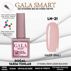 LN-21 NATURAL KALICI OJE GEL POLİSH 10 ML GALA SMART