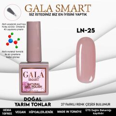 LN-25 NATURAL KALICI OJE GEL POLİSH 10 ML GALA SMART