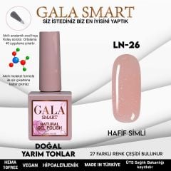 LN-26 NATURAL KALICI OJE GEL POLİSH 10 ML GALA SMART