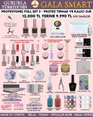 GALA SMART PROFESYONEL FULL SET 3 GALA 60W TÖRPÜ MAKİNELİ