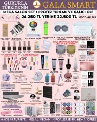 GALA SMART MEGA SALON SET 1 GALA 60W TÖRPÜ MAKİNELİ