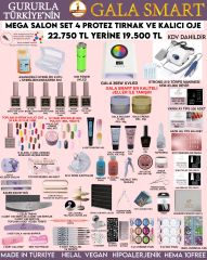 GALA SMART MEGA SALON SET 4 STRONG 210 TÖRPÜ MAKİNELİ