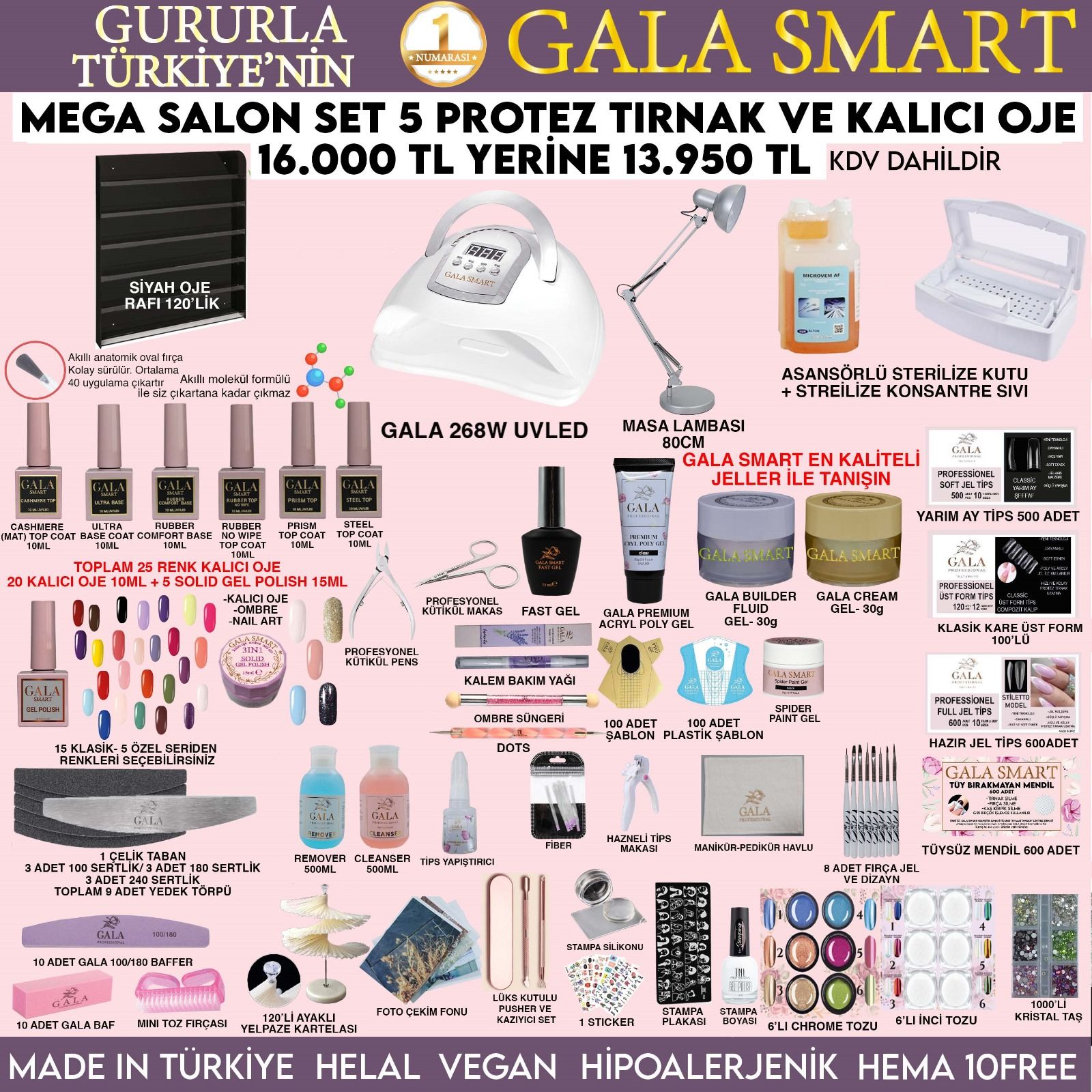 GALA SMART MEGA SALON SET 5