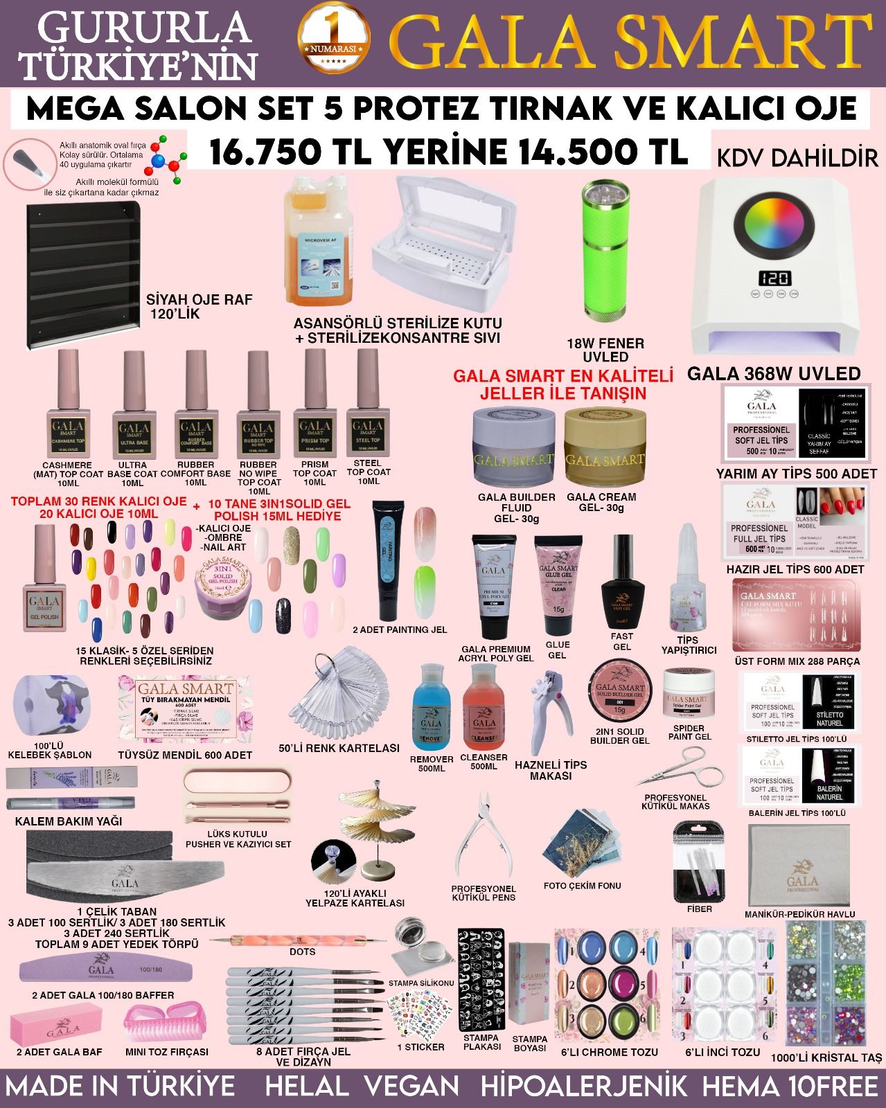 GALA SMART MEGA SALON SET 5
