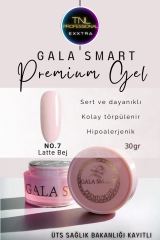 Gala Smart Protez Tırnak Jeli No: 07 Latte Bej Orta Akışkan Kıvam 30 Gr Jel Tırnak Güçlendirme
