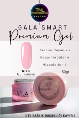 Gala Smart Protez Tırnak Jeli No: 05 Gül Kurusu Orta Akışkan Kıvam 50 Gr Jel Tırnak Güçlendirme