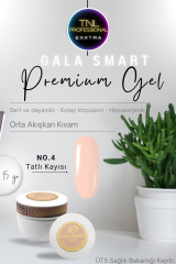 Gala Smart Protez Tırnak Jeli No:04 Tatlı Kayısı Orta Akışkan Kıvam 15 Gr Jel Tırnak Güçlendirme