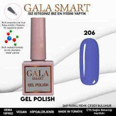 No: 206 Gala Smart Classic Seri Kalıcı Oje 10 ml
