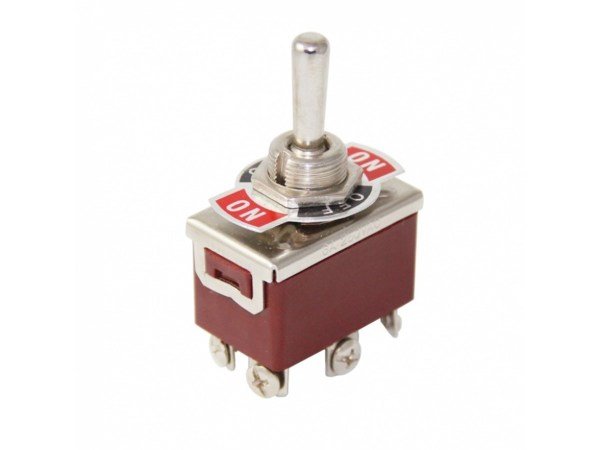 IC157 S TOGGLE SWITCH BÜYÜK ON-OFF 6P VİDALI SWION 15A