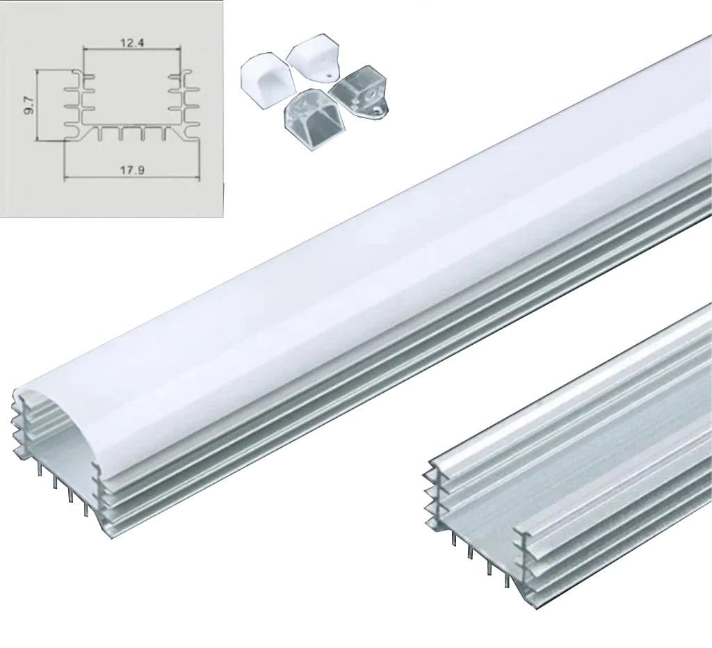 100 CM ALİMİNYUM BOŞ KASA MAT