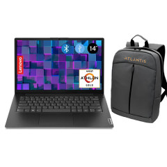 Lenovo V14 G4 Amn Amd Gold 7220U  8GB 128GB M.2 SSD 82YT00HBTX ATL8  14'' Fdos Notebook + Çanta