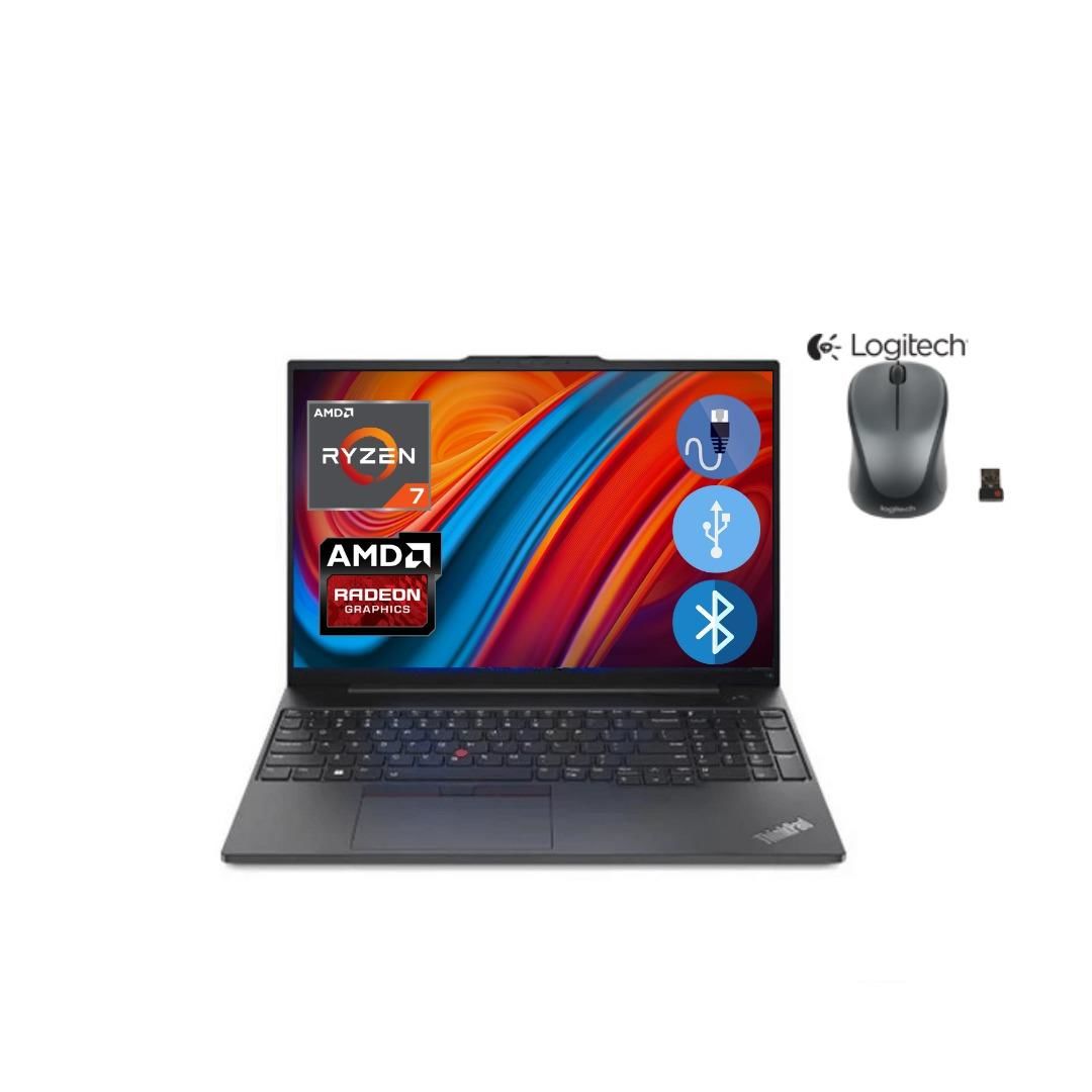 Lenovo  E16 Thınkpad 21JT0017TX ATL56 RYZEN7-7730U 16GB 1TB M.2 SSD 16'' FDOS Notebook + MOUSE