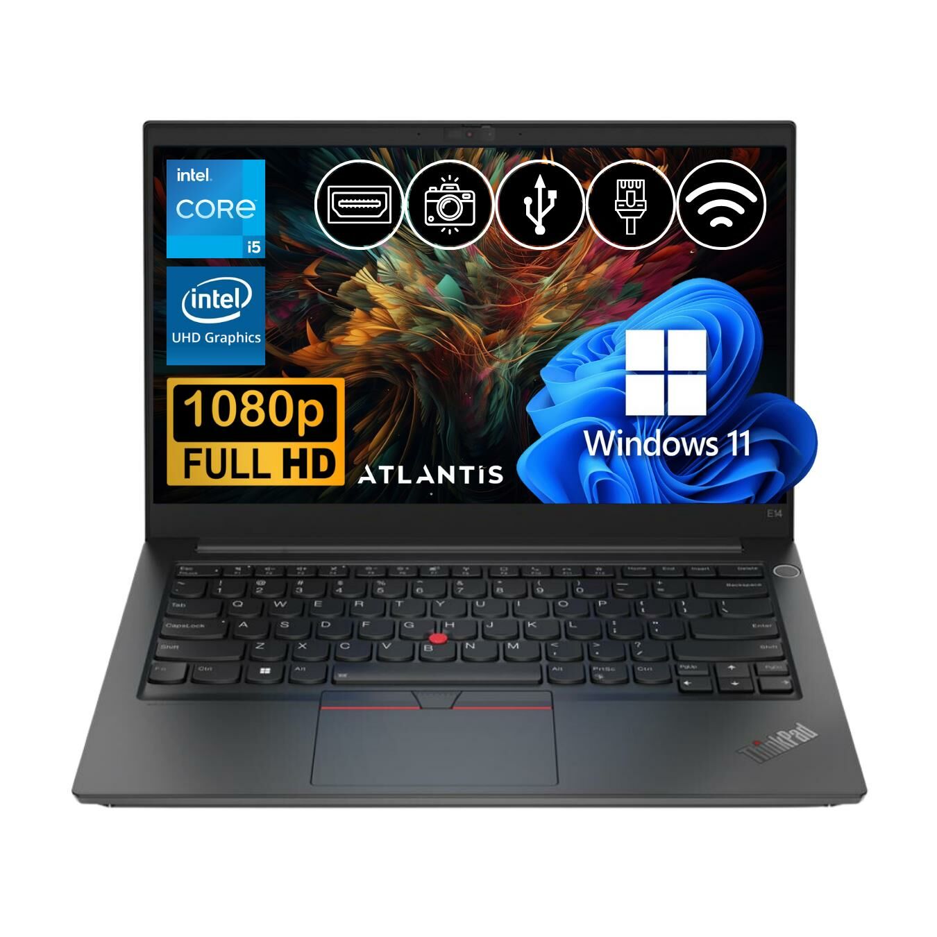 Lenovo ThinkPad E15 G4 İ5-1235U  8GB 1TB M.2 SSD 21E6005ATX ATL2  15.6'' W11Pro Dizüstü Bilgisayar