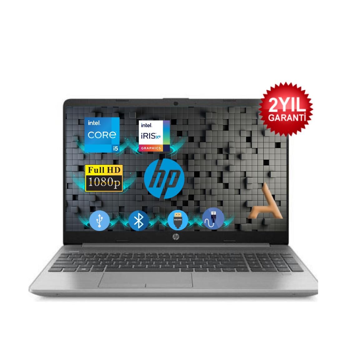 HP 250 G8 i5-1135G7 4GB 1TB SSD 853U8ES004 FDos 15.6'' Full HD Taşınabilir Bilgisayar
