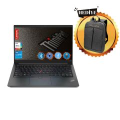 Lenovo Thınkpad E14 Gen4 i5 1235U 12GB  256GB SSD 21E30083TXA81 14'' W10Pro Notebook+Çanta