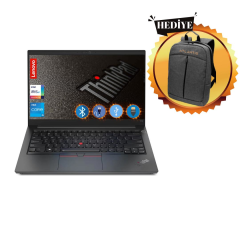 Lenovo Thınkpad E14 Gen4 i5 1235U 8 GB 512GB  SSD 21E30083TXA59 14'' Fdos Notebook+ Çanta