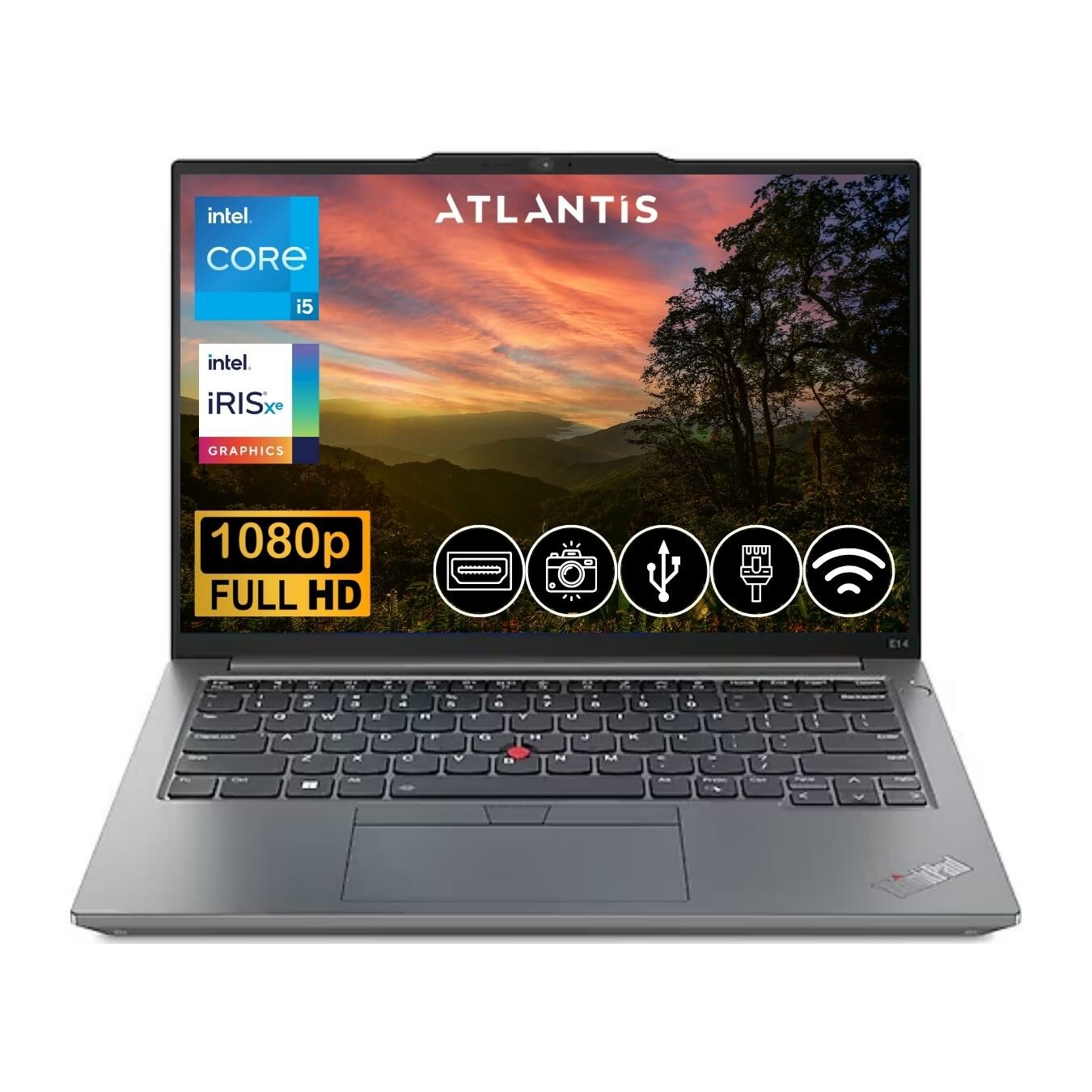 Lenovo ThinkPad E14 i5-1335U  16GB 512GB M.2 SSD 21JK0003TX ATL4  14'' Fdos Dizüstü Bilgisayar